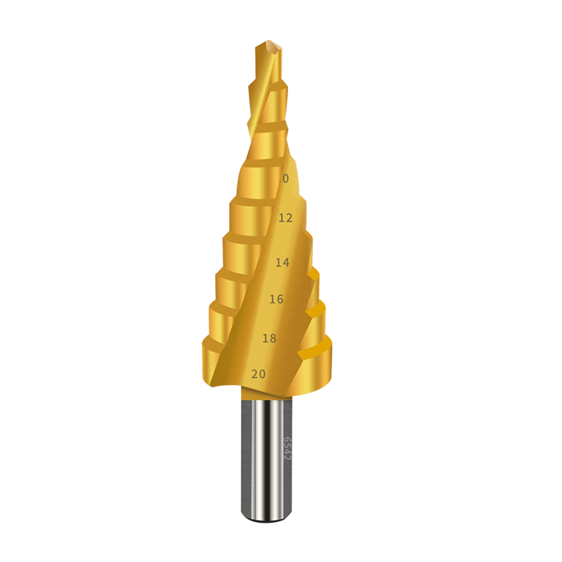AI3507 4-20mm Titanium Coated Step Drill Bit