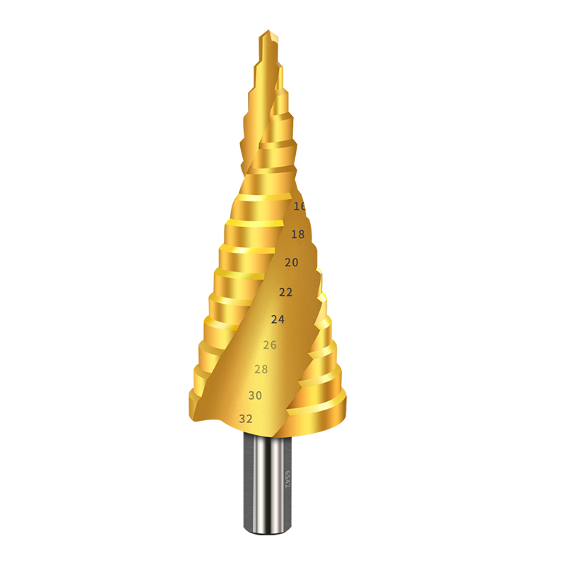AI3508 4-32mm Titanium Coated Step Drill Bit