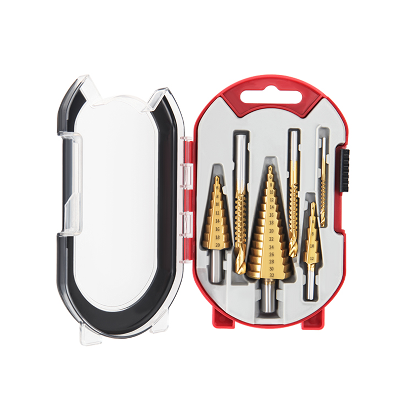 AI5134 Titanium Coated Step Drill Bit Set