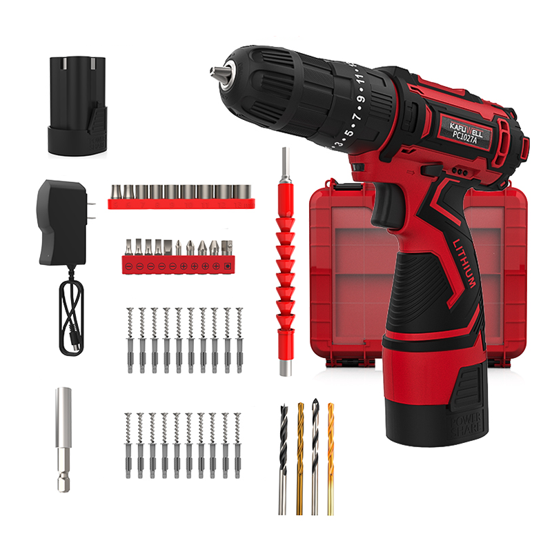 PC1027A-1 16.8V Cordless Impact Drill Set