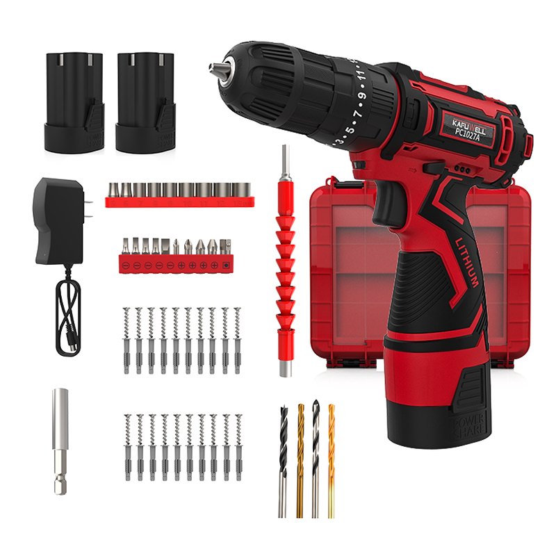 PC1027A-2 16.8V Cordless Impact Drill Set
