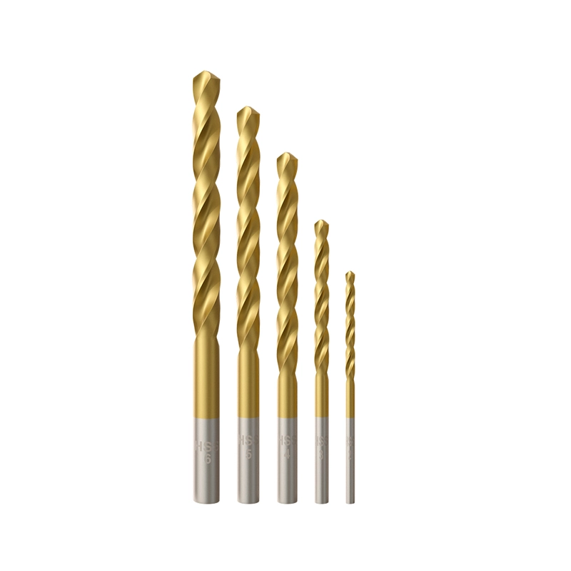 AI5281 5pcs Straight Shank Twist Drill Bit Set