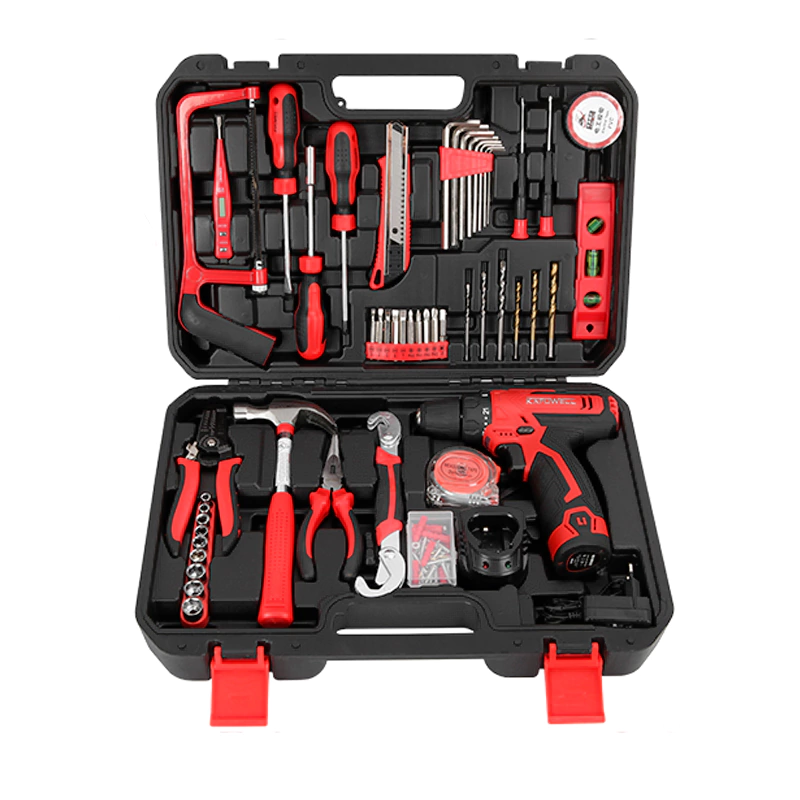P4593A 129pcs Cordless Drill Set