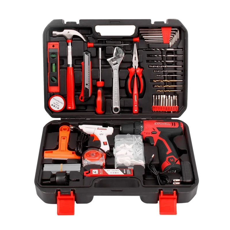 P4595A 122pcs Cordless Dril Set