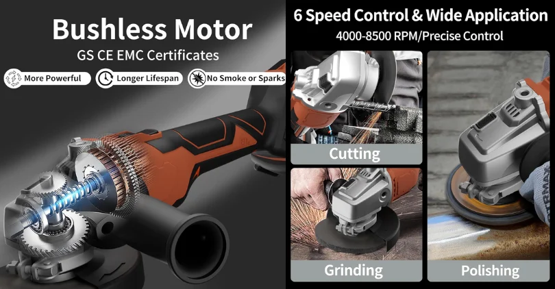 kafuwell angle grinder