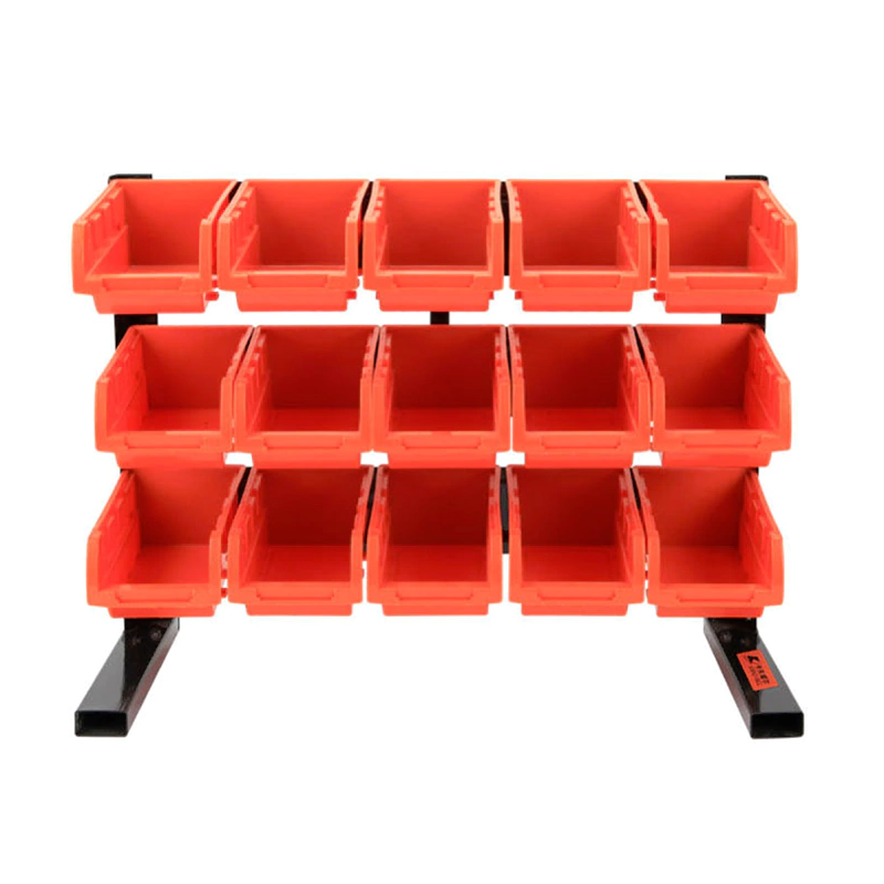PK3488P 15-Bin Storage Rack