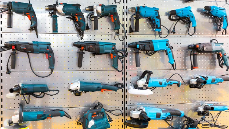 Wall Mount Tool Rack