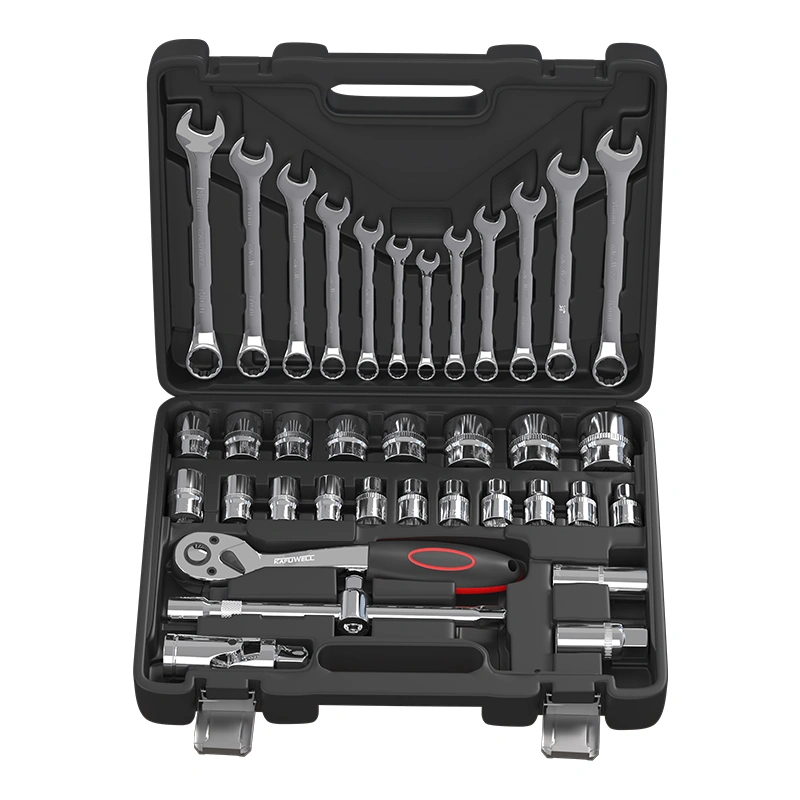 SS3222A 37pcs Wrench & Socket Set