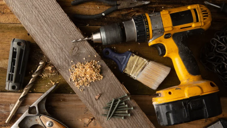 Cordless drill and tools