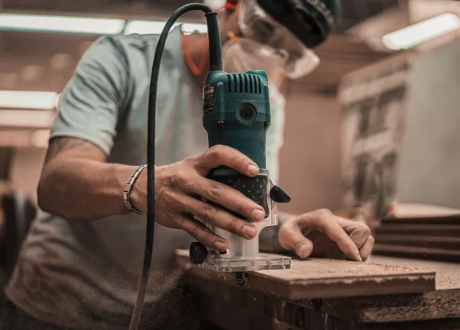 electric wood router tool